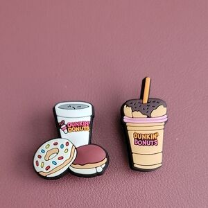 Dunkin Doughnuts Croc Charms